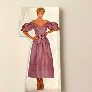 EXQUISITE SAKS FIFTH AVENUE MIDI DRESS WILL TURN HEADS FOR SPECIAL OCCASIONS